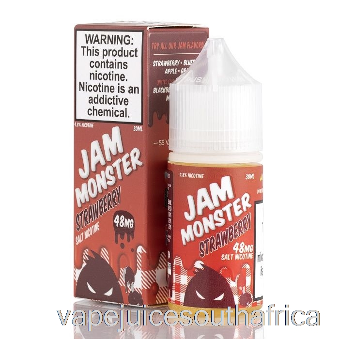Vape Pods Strawberry - Jam Monster Salts - 30Ml 48Mg